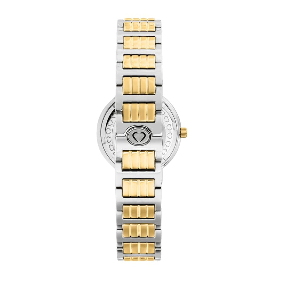 Women Logo Two Tone Watch