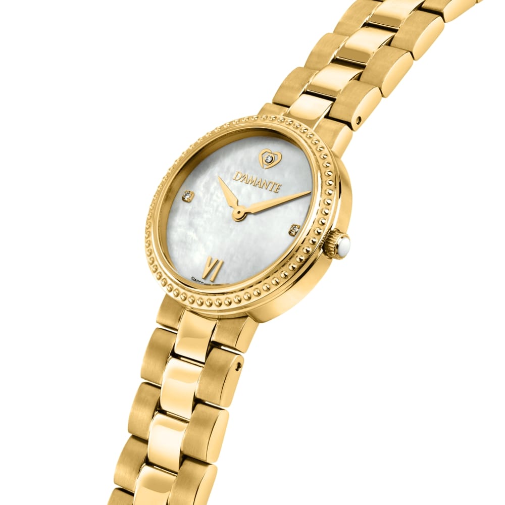 Women Precious Gold 28mm Watch