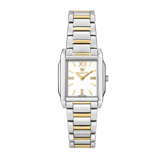 Women Square Gold/Silver Watch