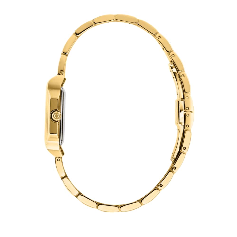 Women Square Gold Watch