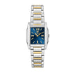 Women Square Two Tone Watch