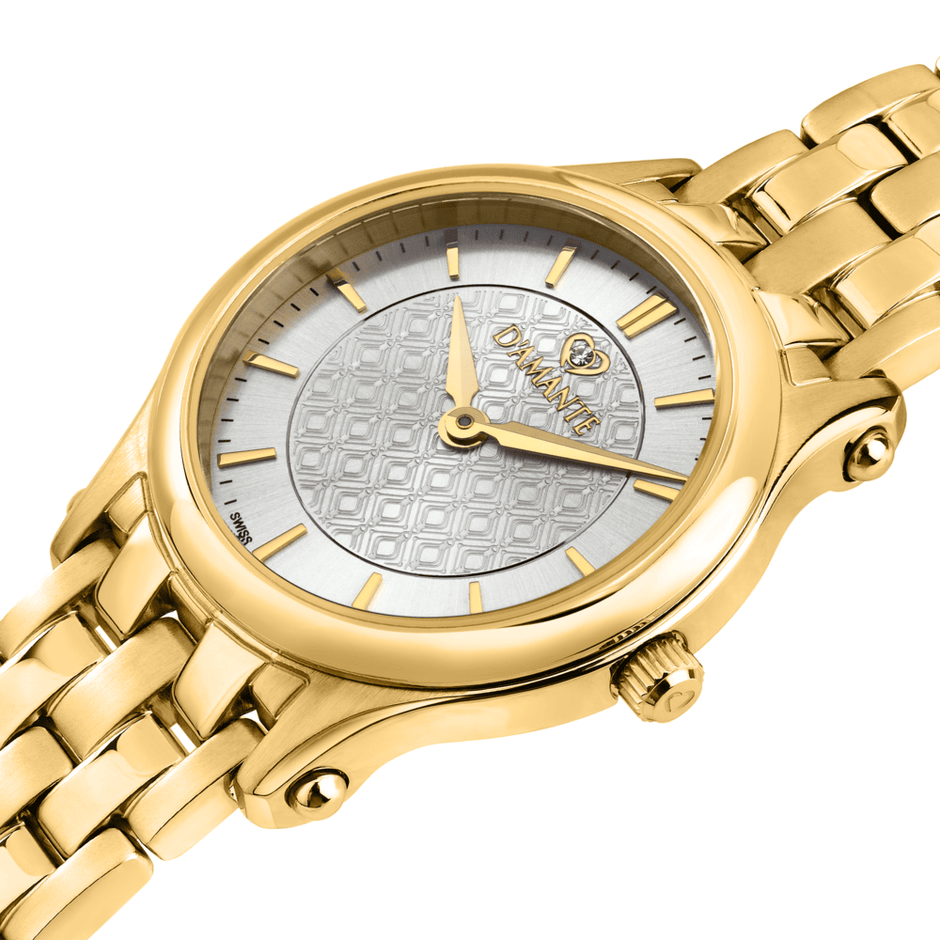 Women Audacious Golden Watch