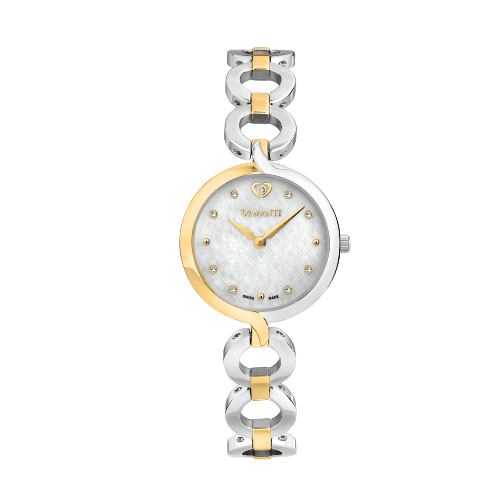 Women Sinuous 39X30mm Gold Watch