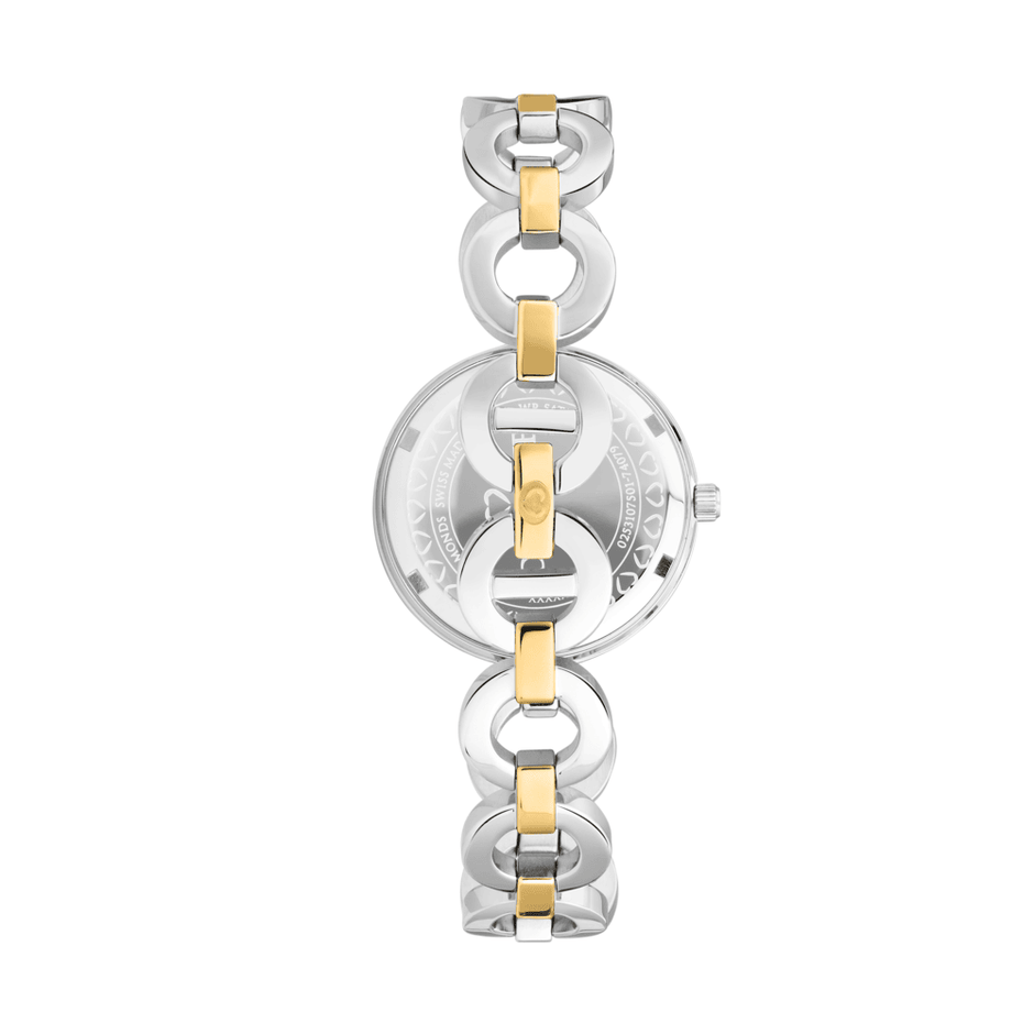 Women Sinuous Golden Watch