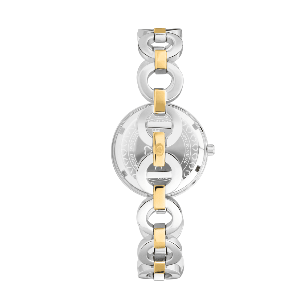 Women Sinuous Golden Watch