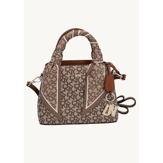 Women Paige Small Satchel Withlogo Scarf