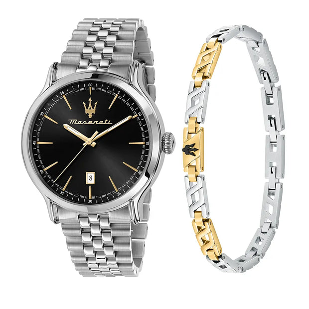 Men Epoca Black 42mm Watch