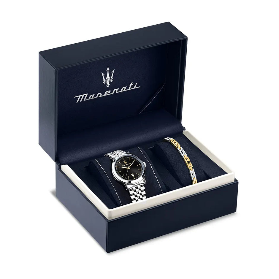 Men Epoca Black 42mm Watch