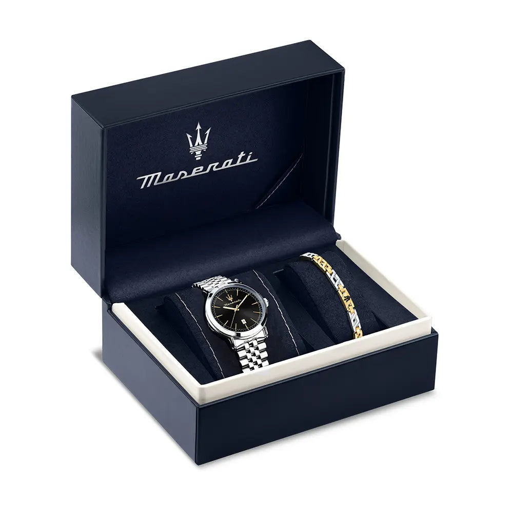 Men Epoca Black 42mm Watch