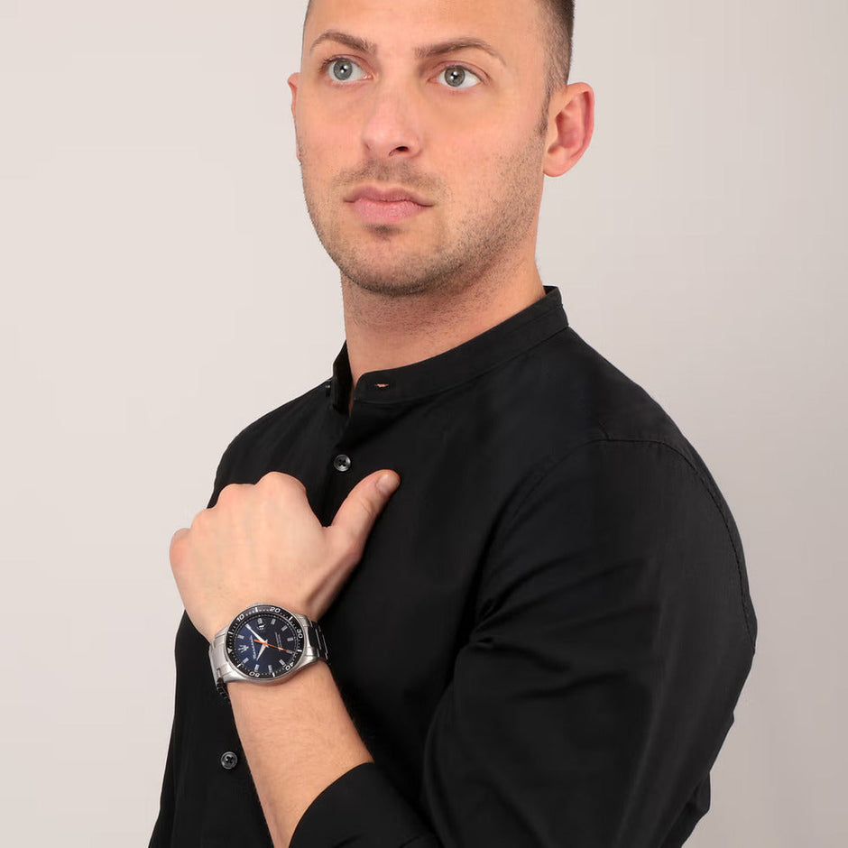 Men Sfida Silver Watch