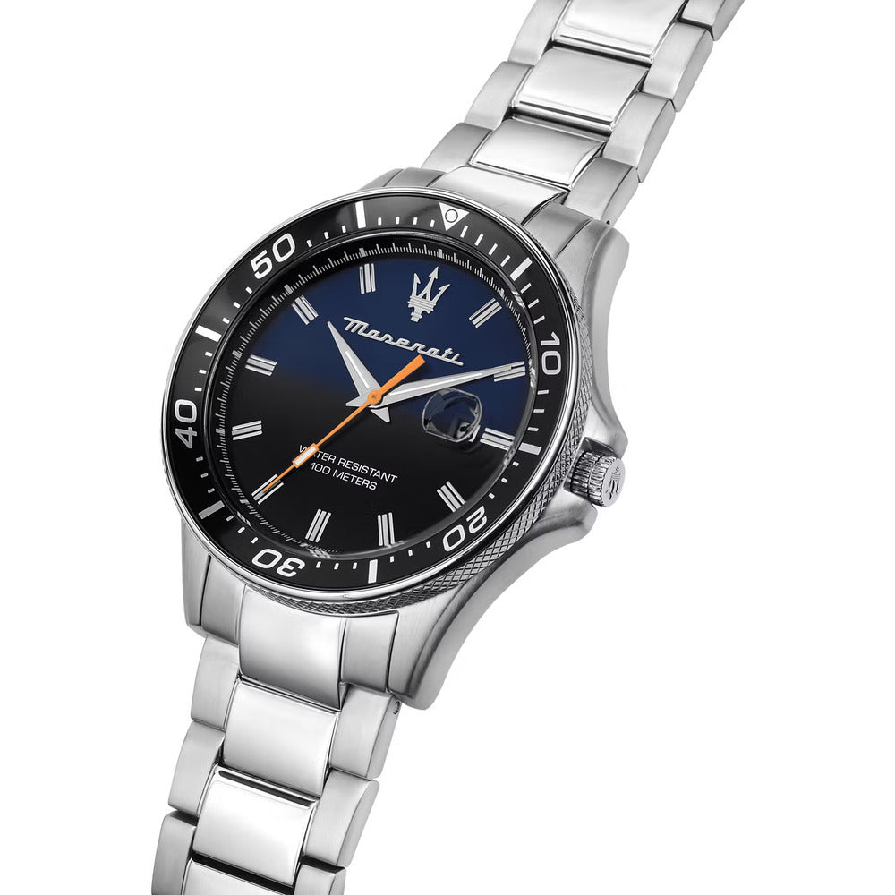 Men Sfida Silver 44mm Watch