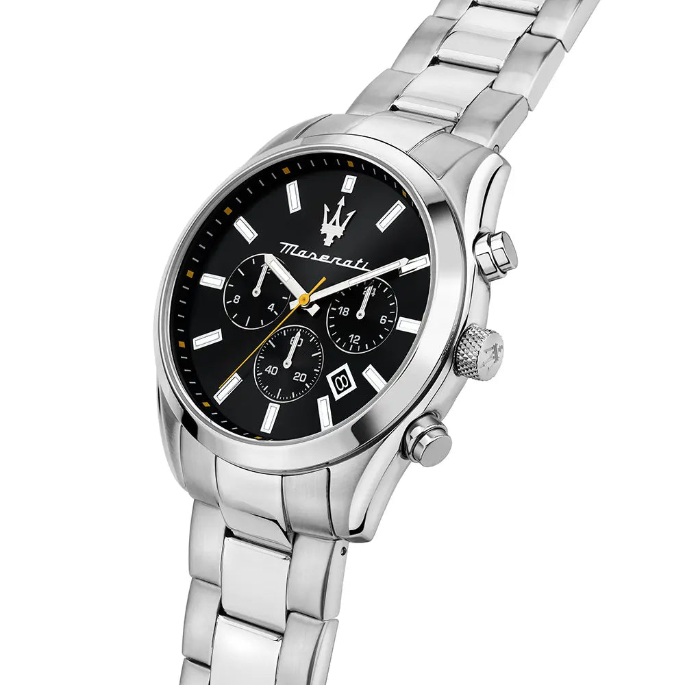 Men Attrazione Black 43mm Watch