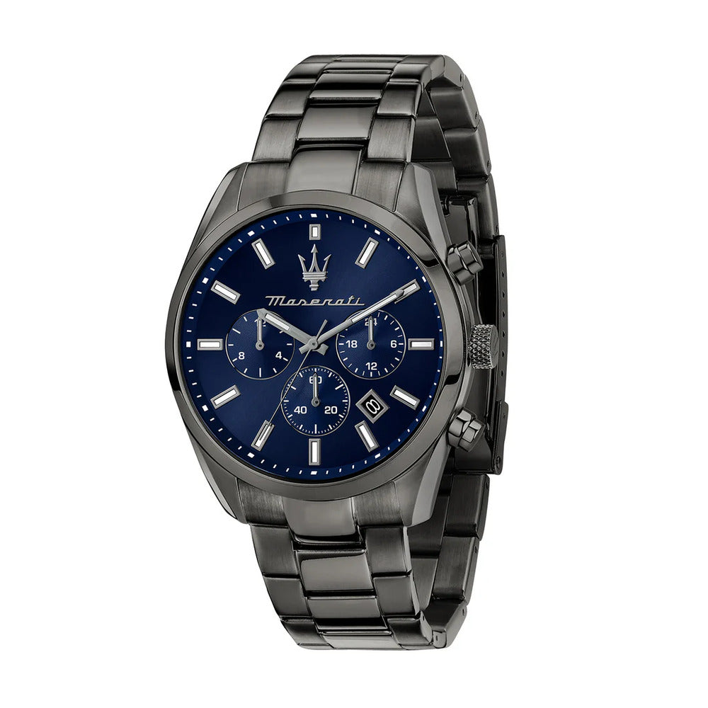 ساعة أترزيوني للرجال باللون الأزرق مقاس 