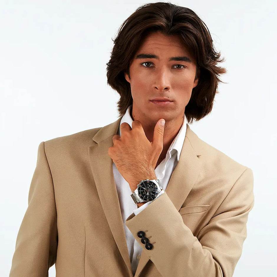 Men Competizione Black 43mm Watch