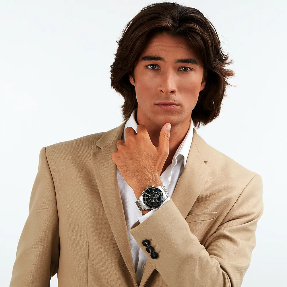 Men Competizione Black 43mm Watch