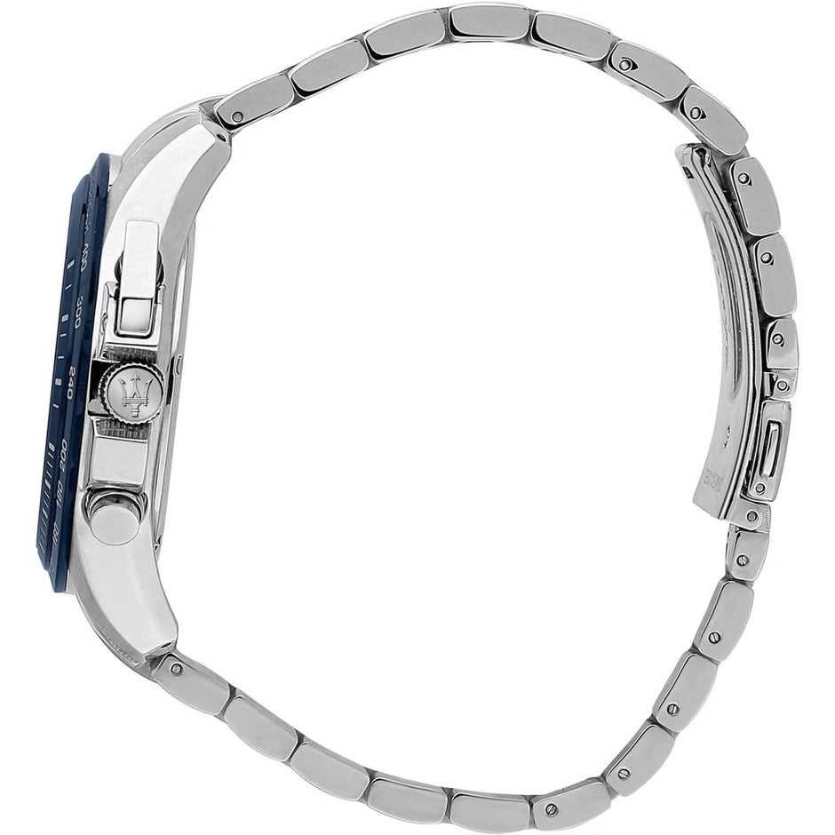 Men Traguardo Silver 45mm Watch