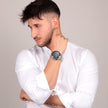 Men Traguardo Silver 45mm Watch