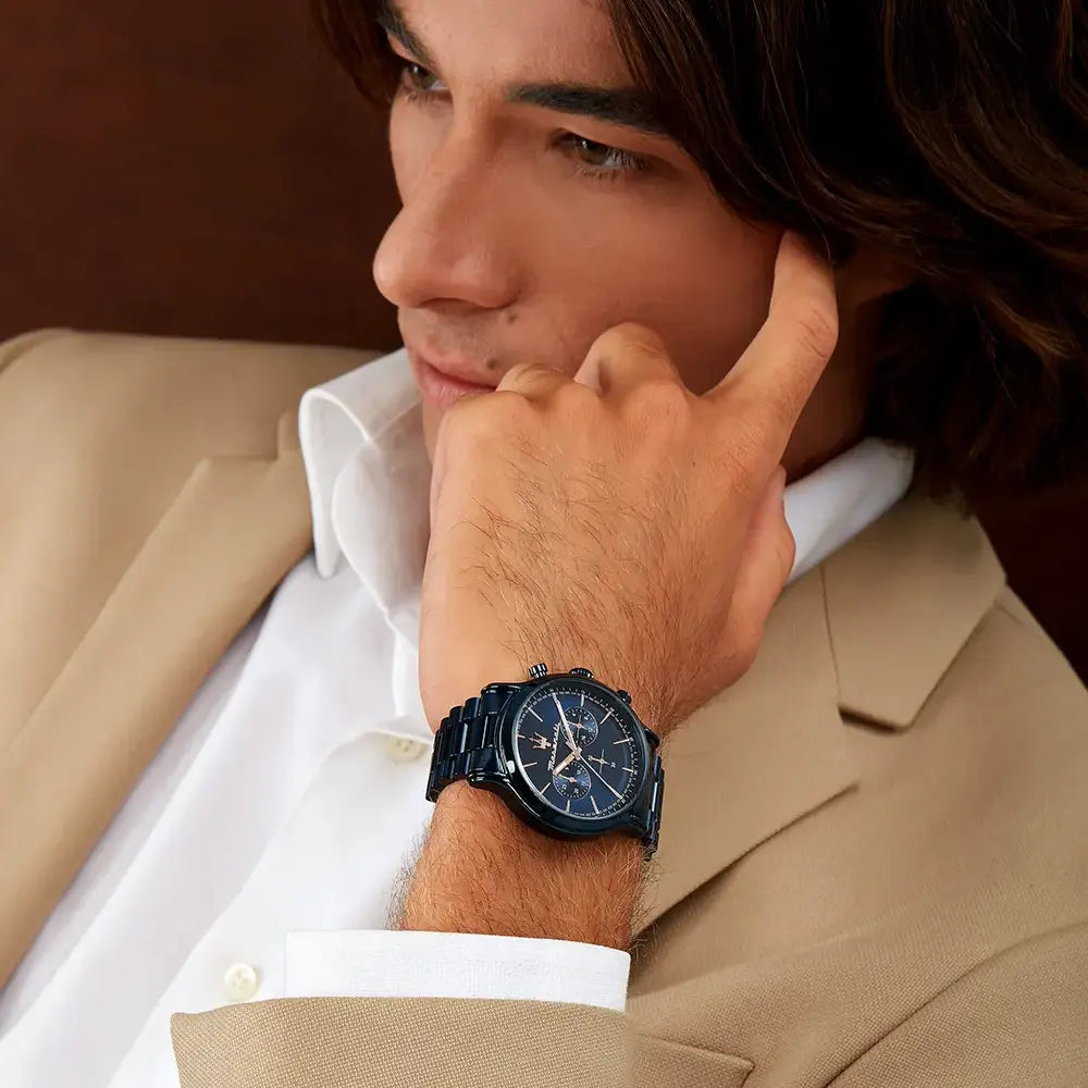 Men Epoca Blue 42mm Watch