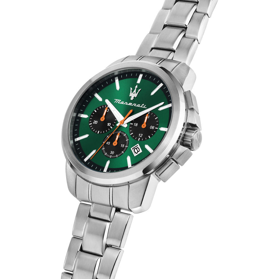 Men Successo Green 42mm Watch
