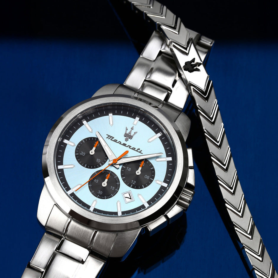 Men Successo Blue 42mm Watch