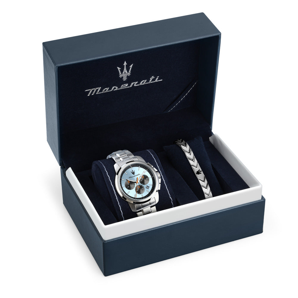 Men Successo Blue 42mm Watch