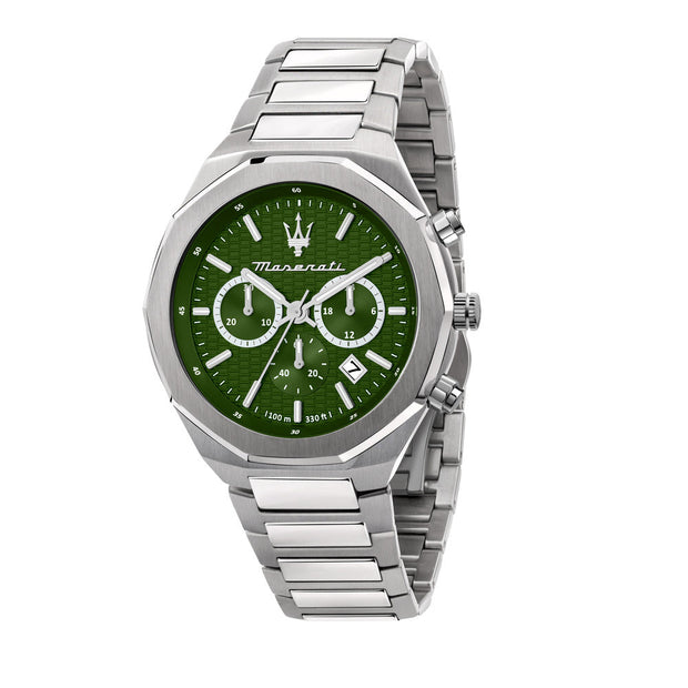 Men Stile Green Watch