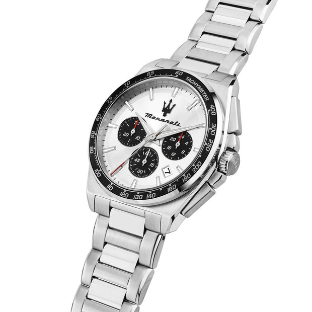 Men Velocita Silver 43mm Watch