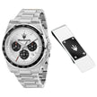Men Velocita Silver 43mm Watch