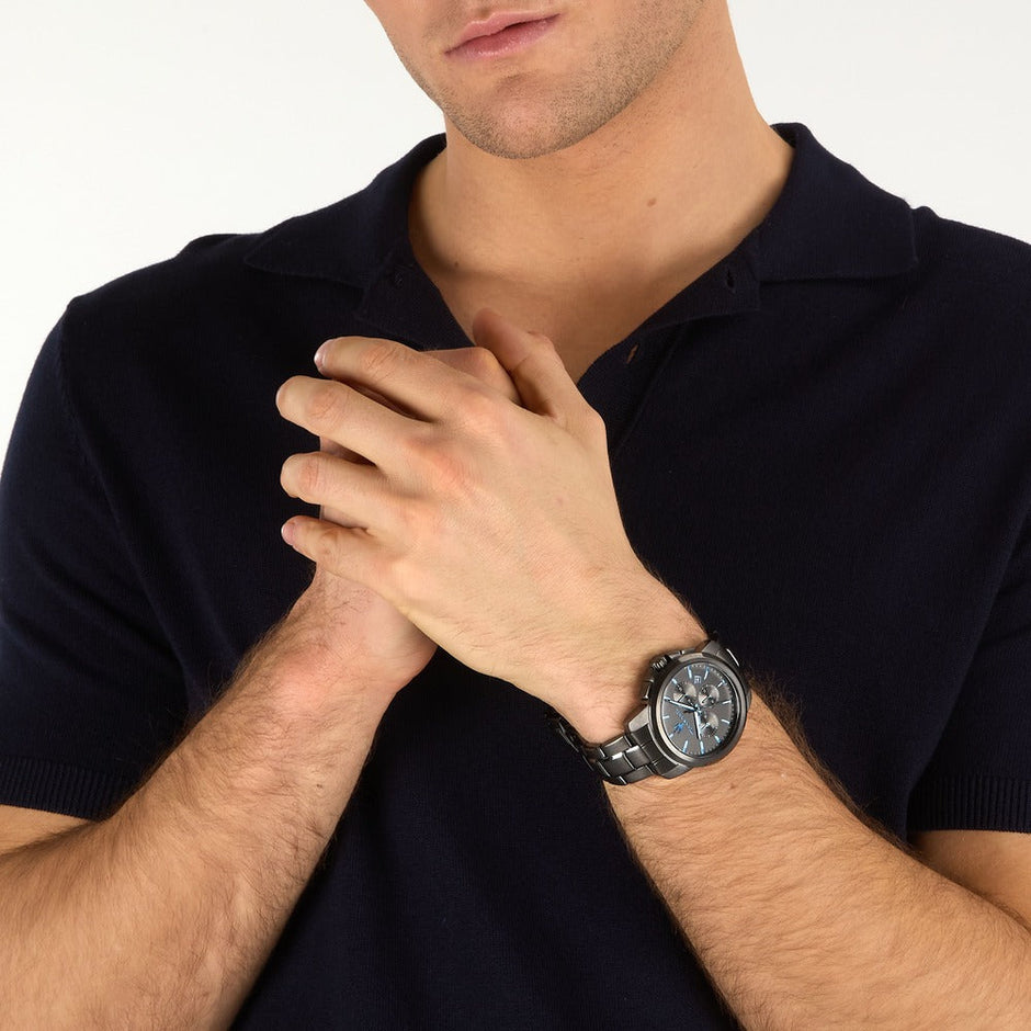 Men Dark Edition Grey Watch