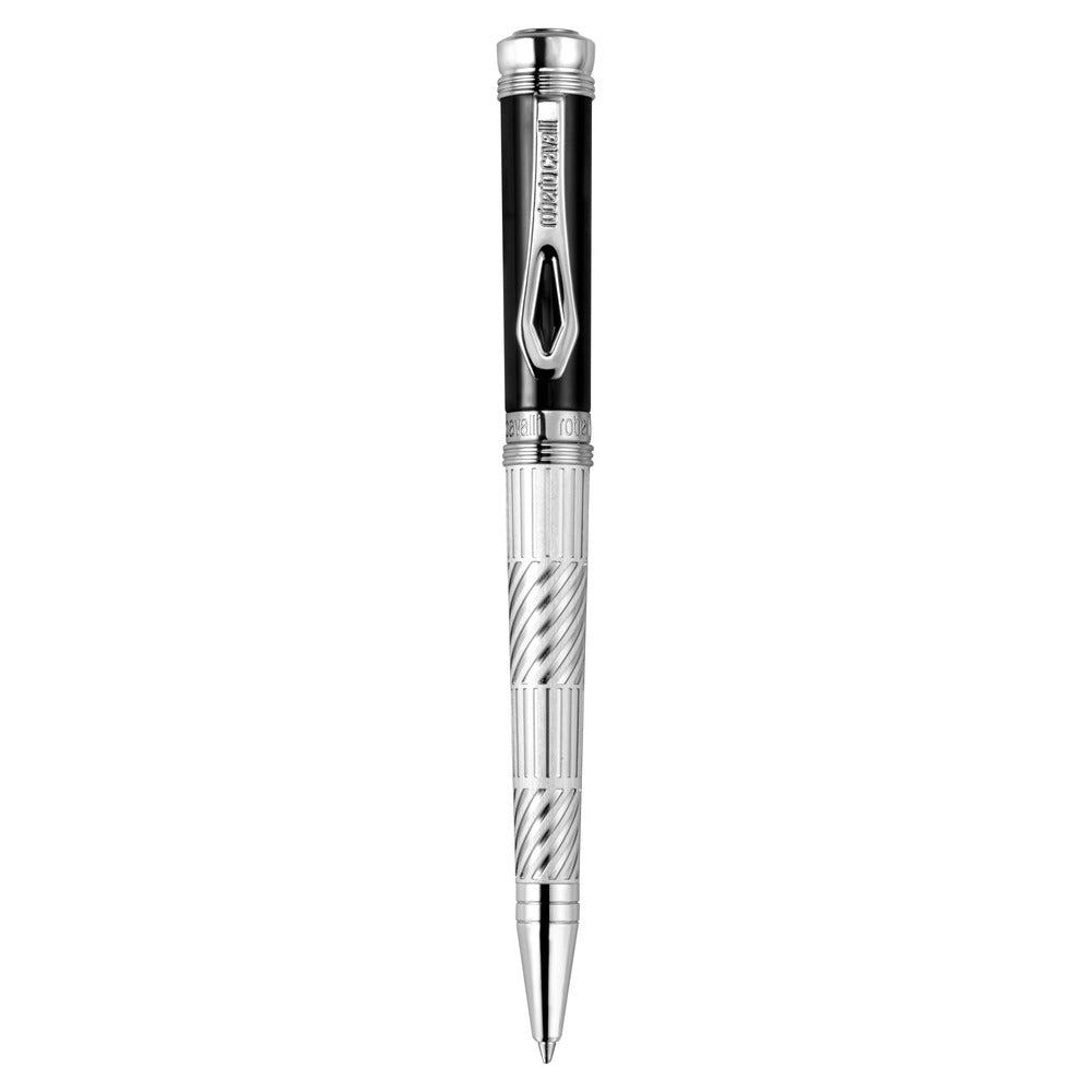 Black Lacquer Silver Pen