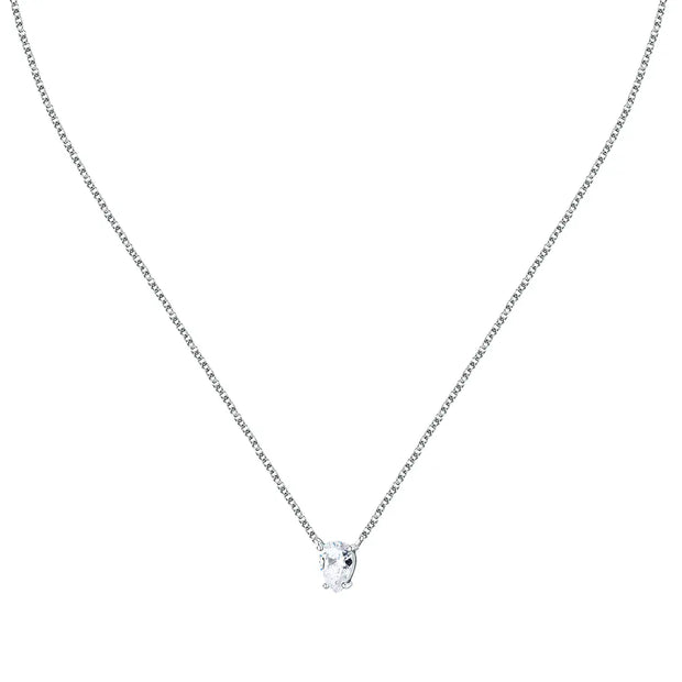 Women White Necklace