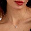 Women White Necklace