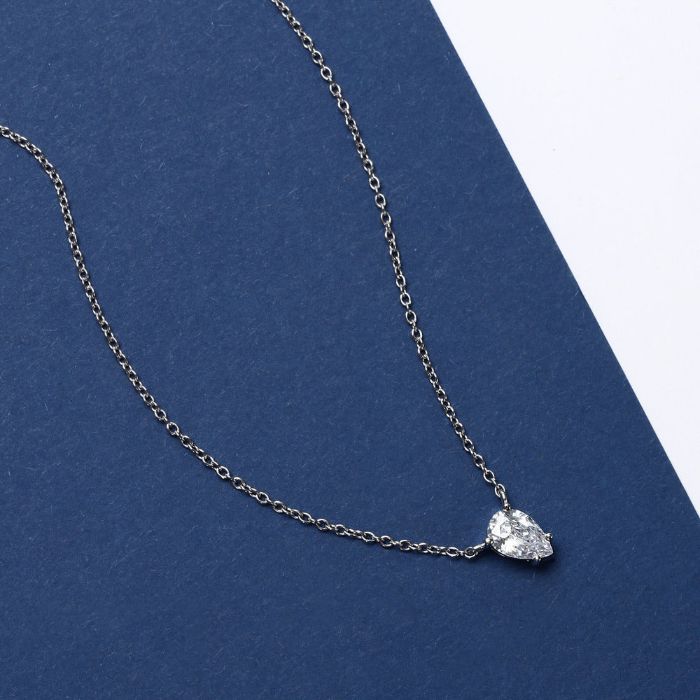 Women White Necklace