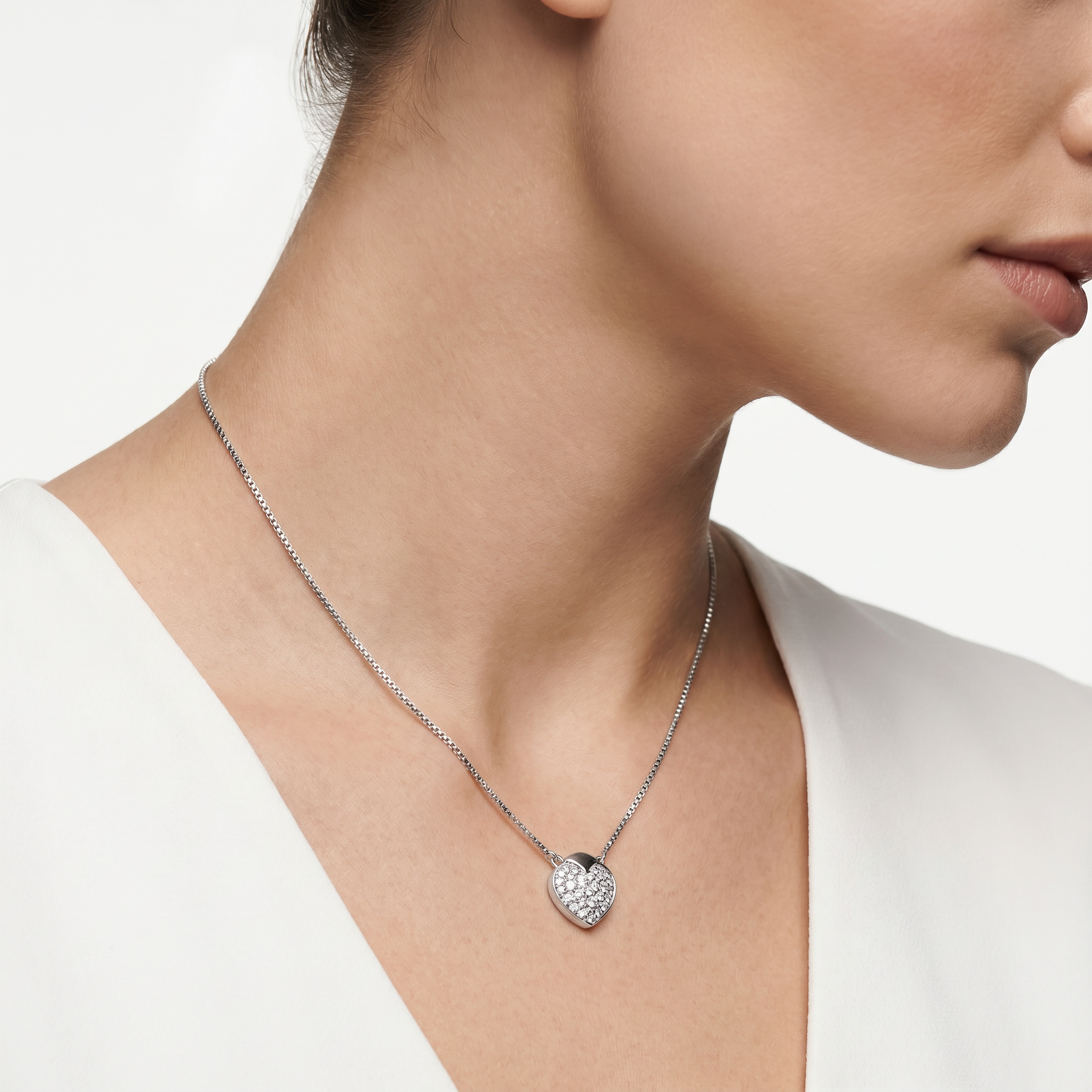 Women Silver Necklace