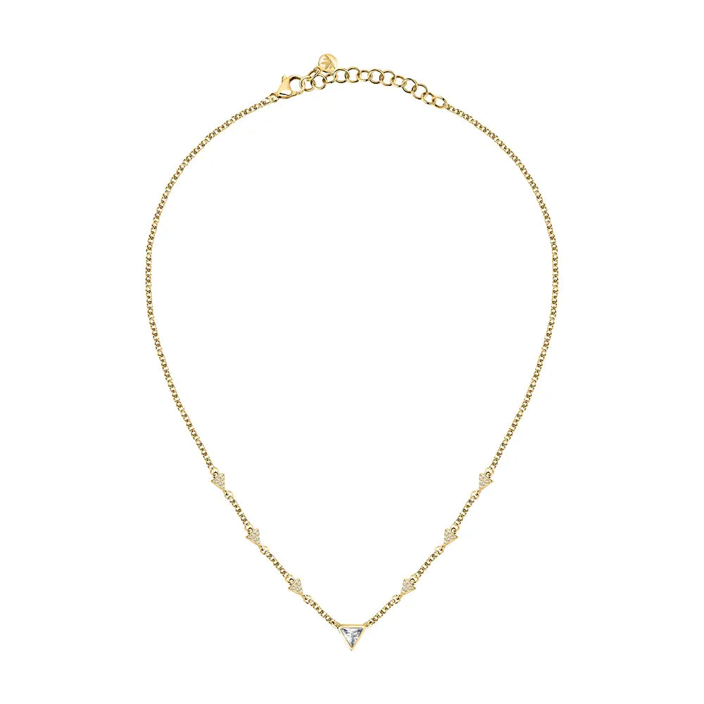 Women Trilliant Gold Necklace