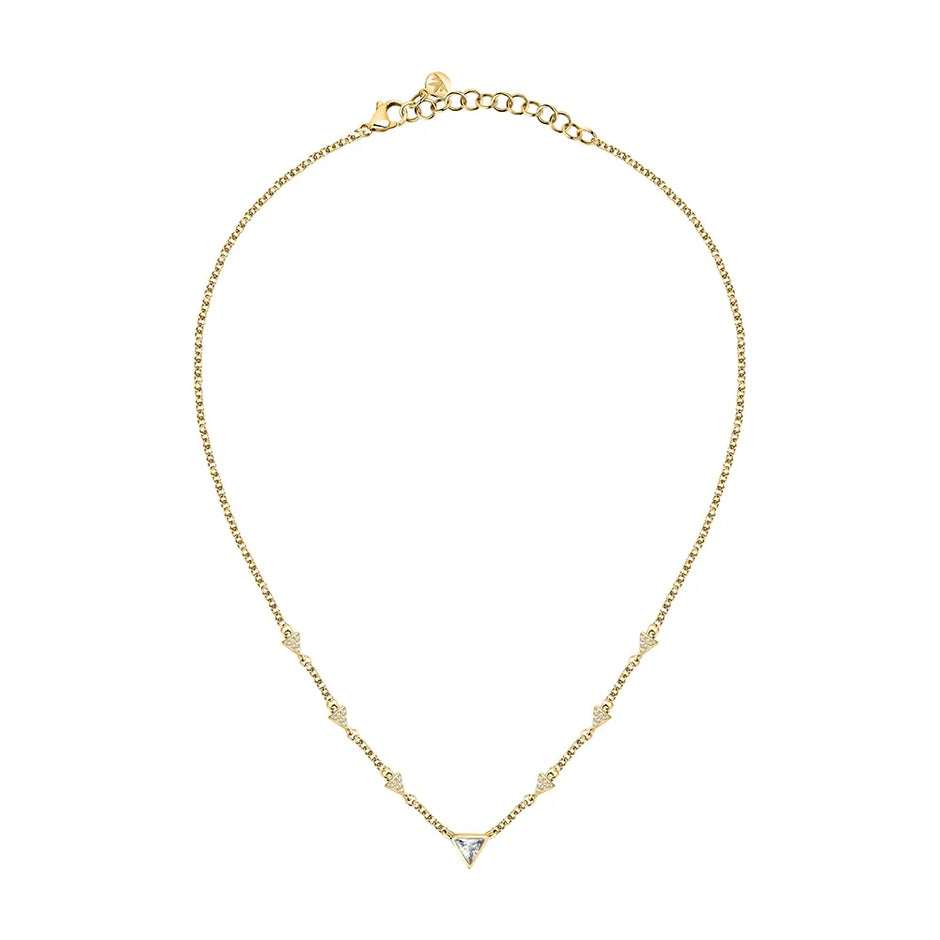 Women Trilliant Gold Necklace