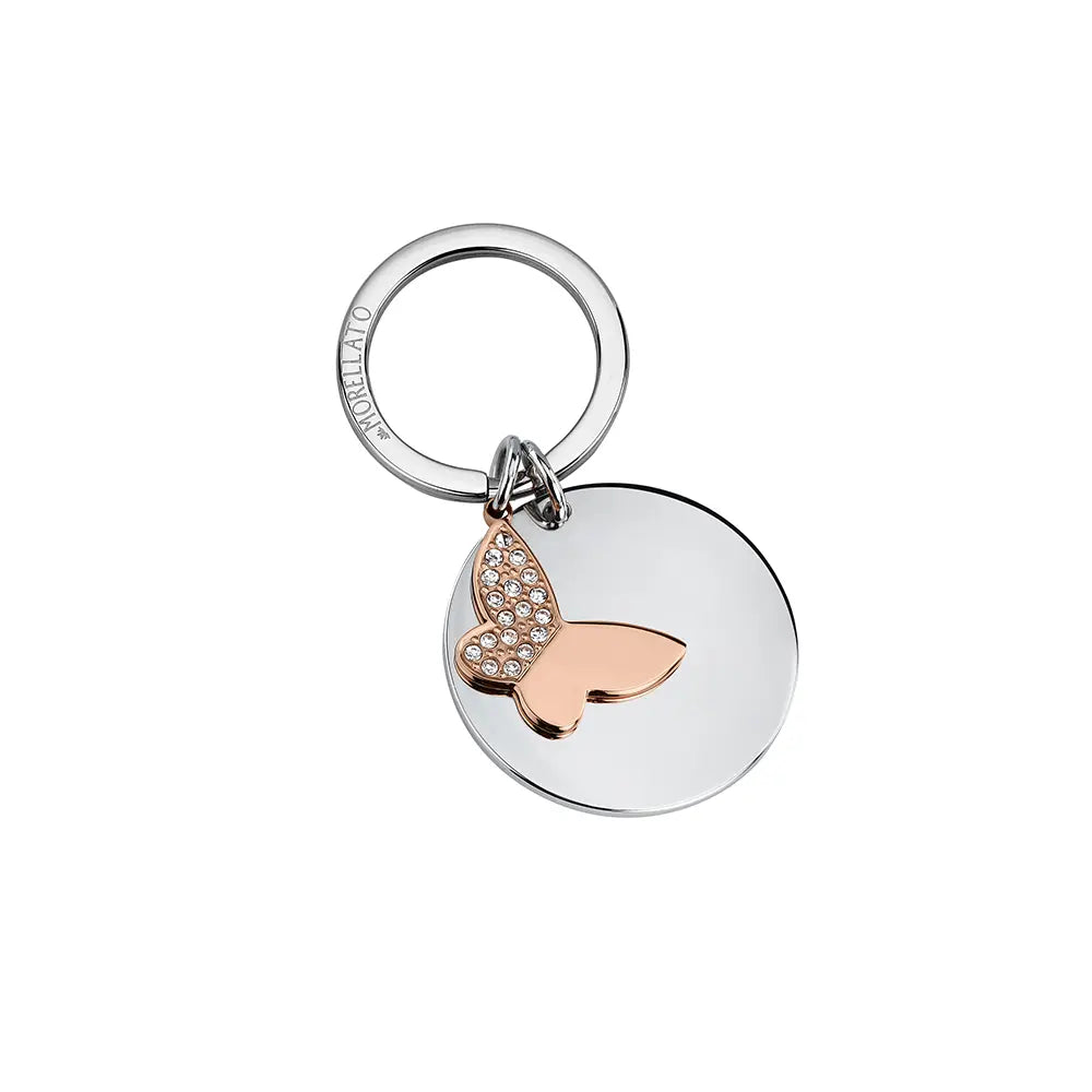 Men Lucky Steel Key Ring