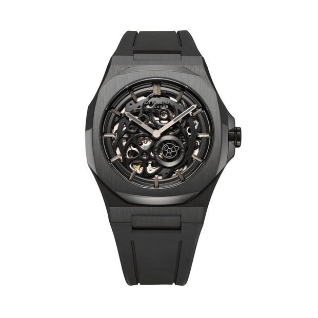 Unisex Jet Black Watch