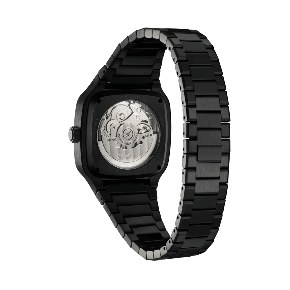Unisex Soot Depth Black Watch
