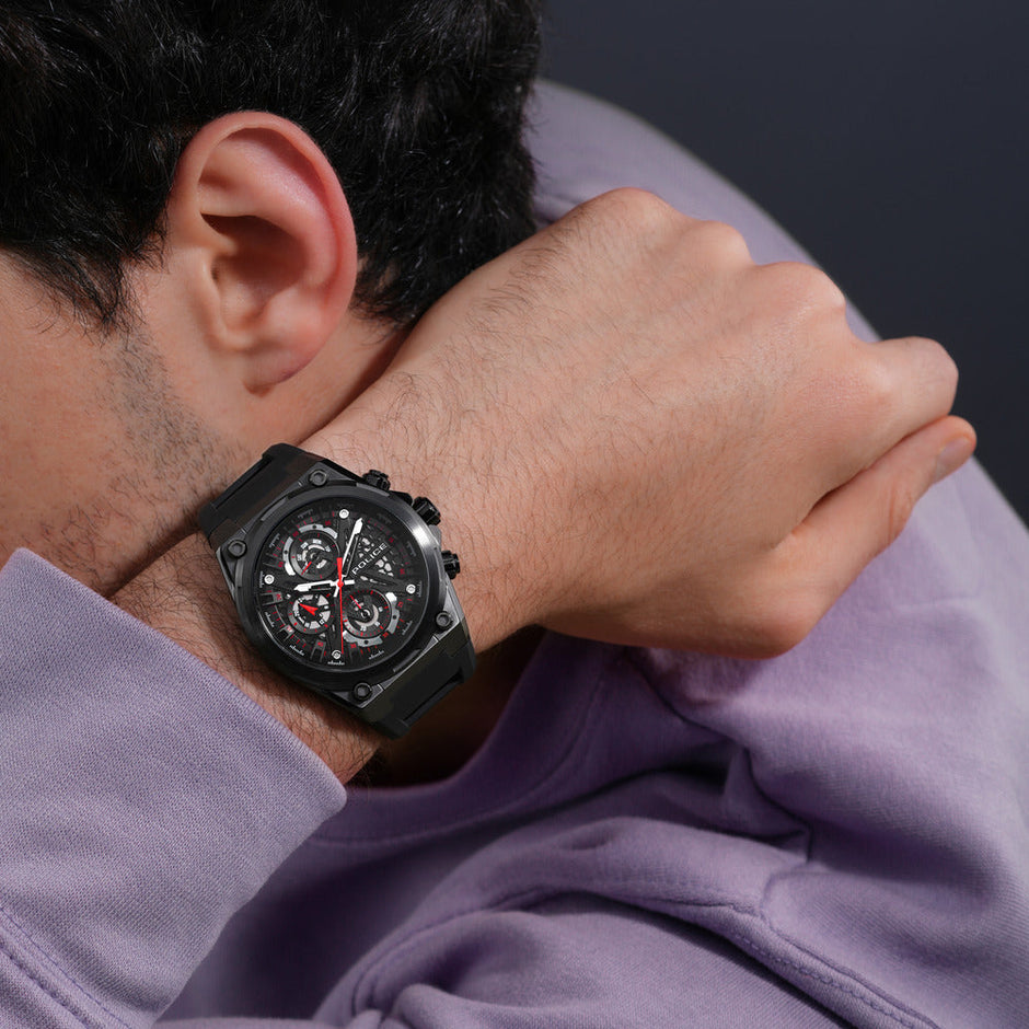 Men Sonic Black Watch