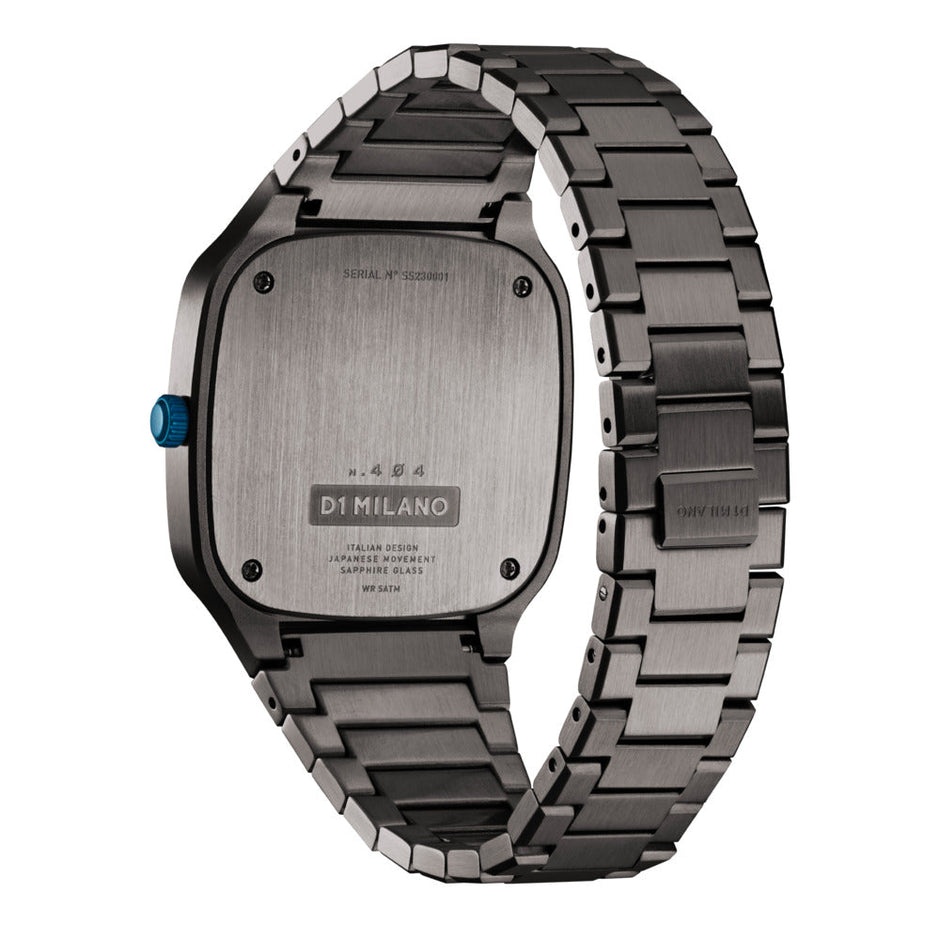 Unisex Square Grey 37mm Watch