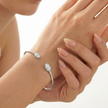 Women Pave Bangle