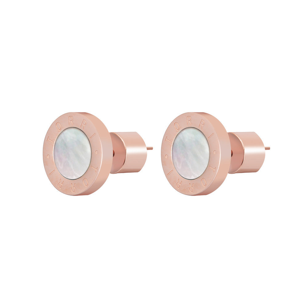 Women Rose Gold Earring