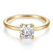 Women Solitaire Crystal Ring