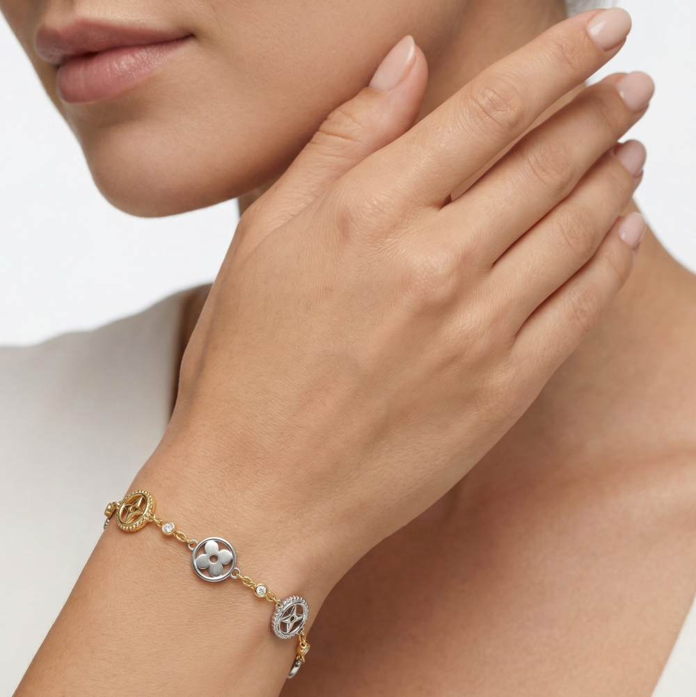 Women Olivia Two Tone Bracelet