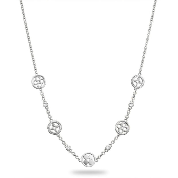 Women Olivia Silver Necklace