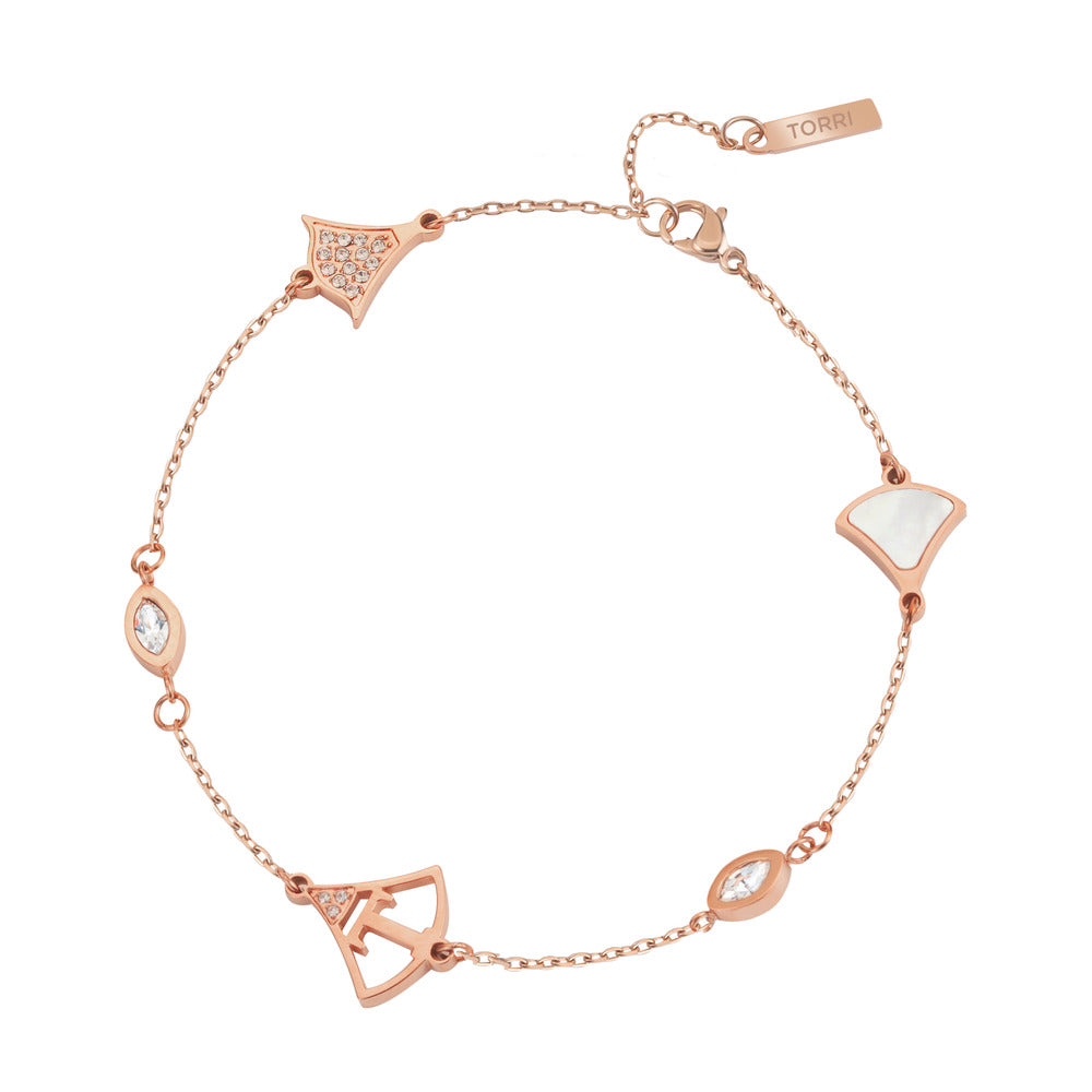 Women Rose Gold Bracelet