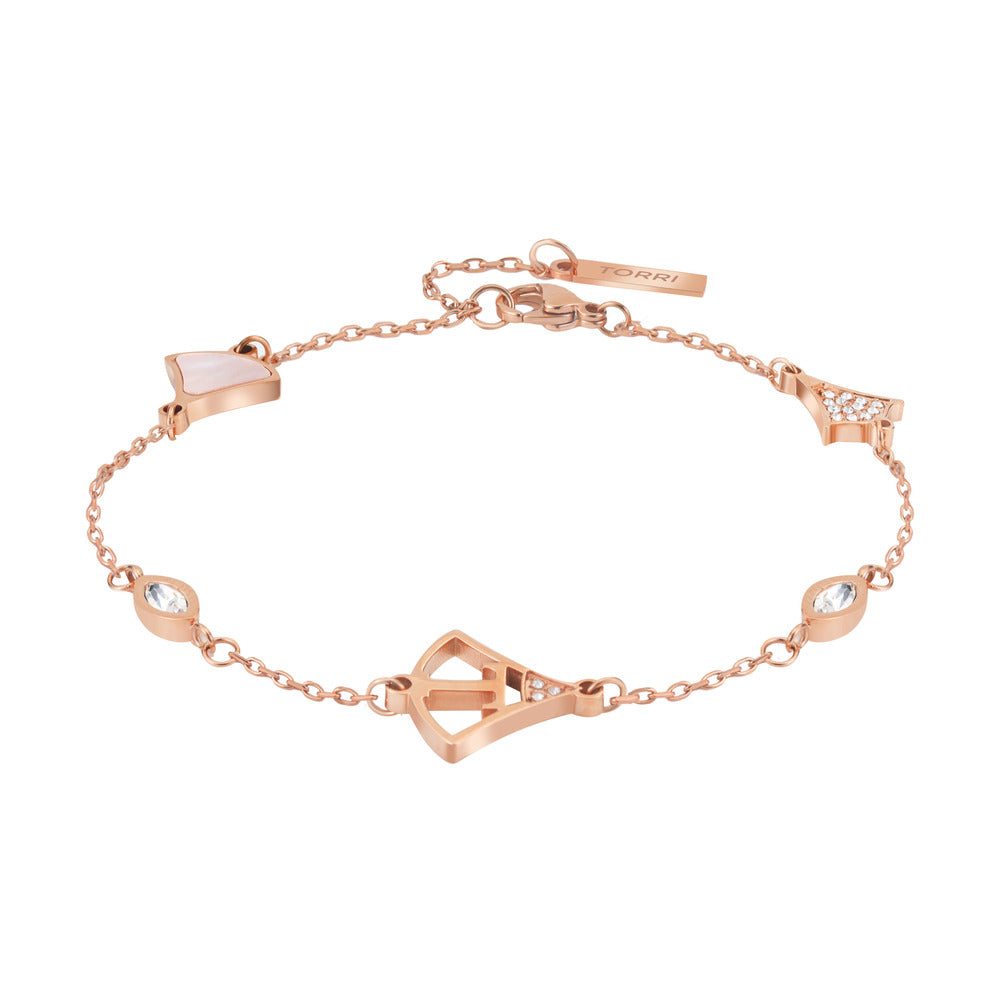 Women Rose Gold Bracelet