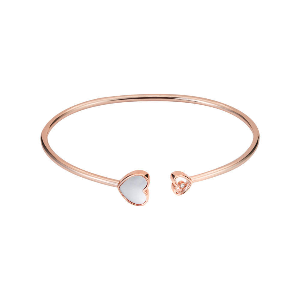 Women Rose Gold Bangle