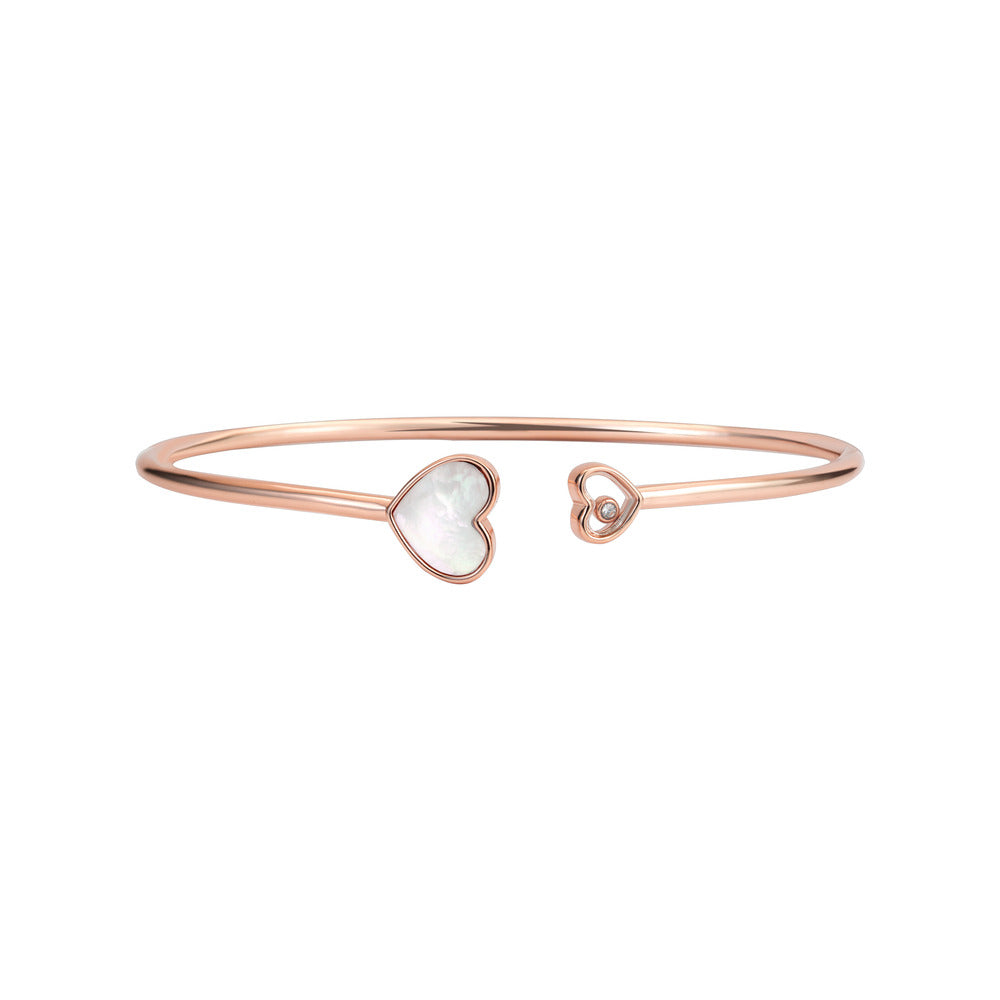 Women Rose Gold Bangle